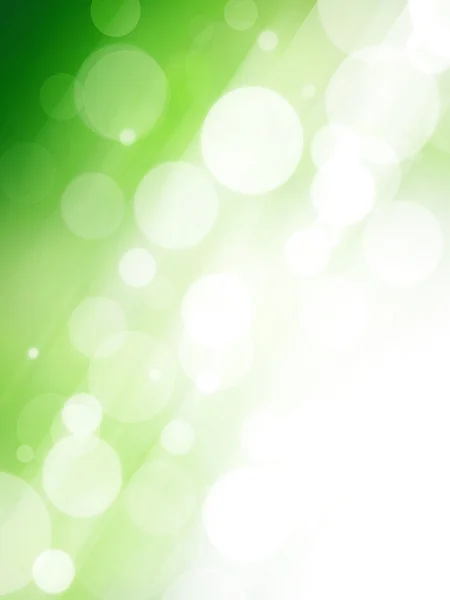 Groene abstracte lichte achtergrond — Stockfoto