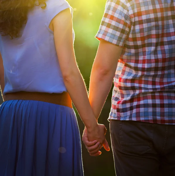 Young couple outdoor — Stock Photo, Image