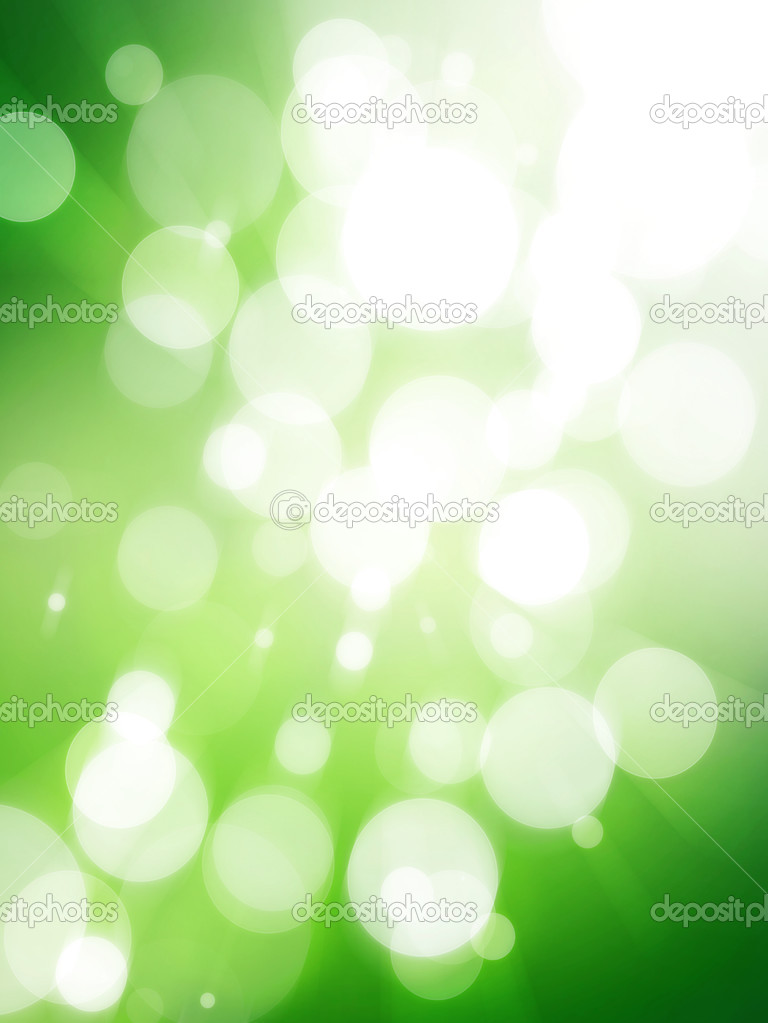 Green abstract light background