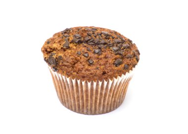 mükemmel beyaz zemin üzerine Muffin