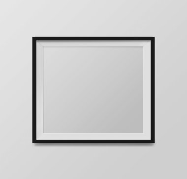 beyaz zemin üzerinde boş çerçeve