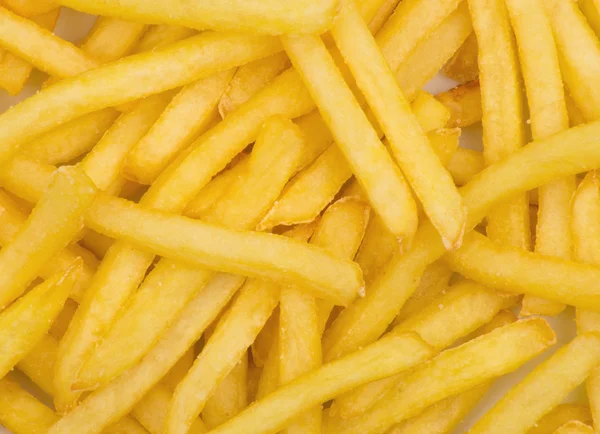 Potatoes fries background — Stock Photo, Image