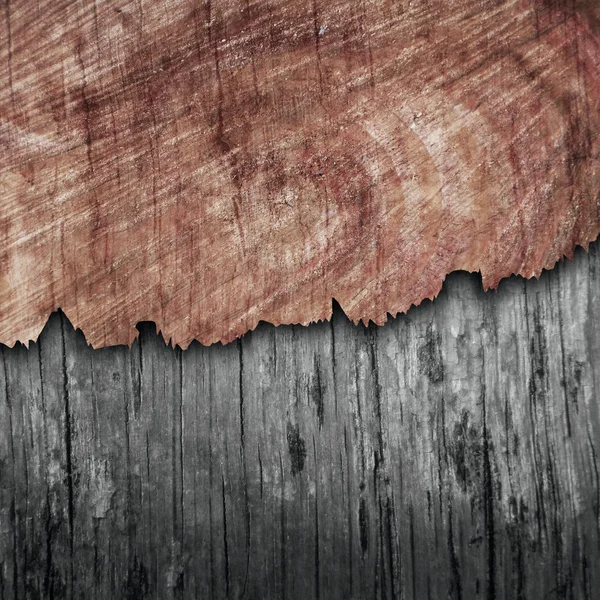 Cracked wood board — Stock Photo, Image