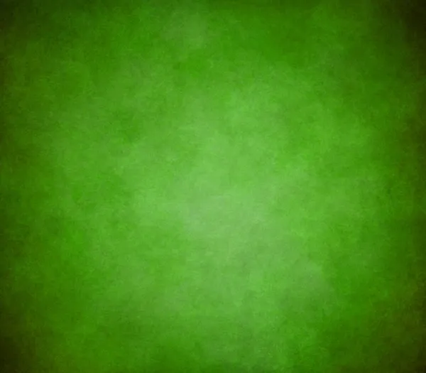 Fondo verde brillante con antiguo borde de sombreado negro y claro — Foto de Stock