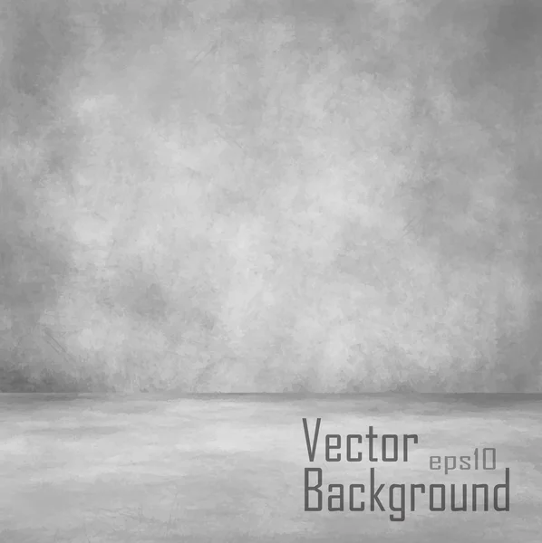 Grunge interior. Vector background. — Stock Vector
