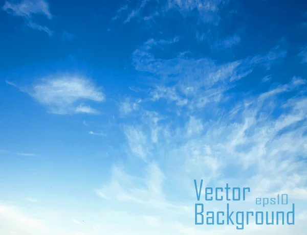 Vektorové obloha — Stockový vektor