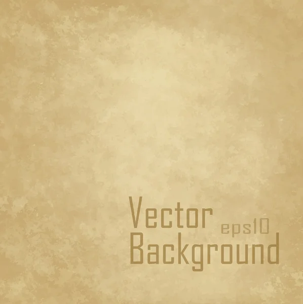 Fondo grunge en color beige — Vector de stock