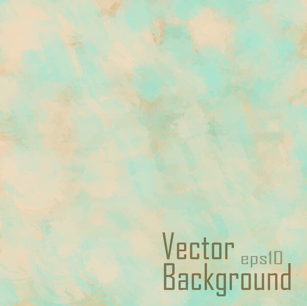 Grunge vector green background