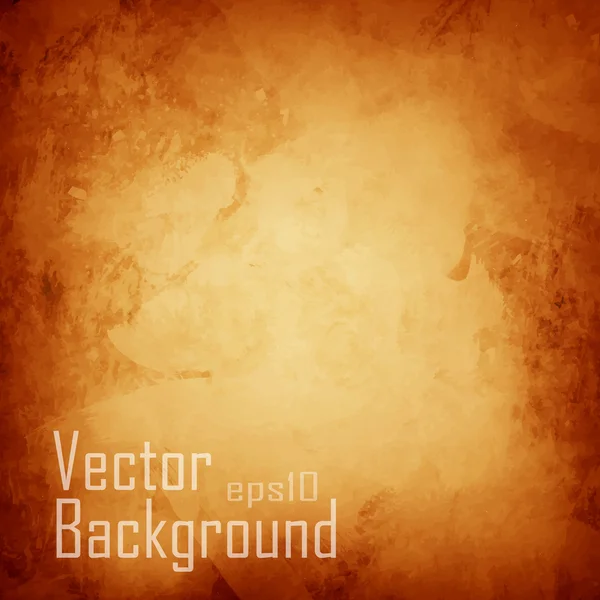 Vector orange abstract watercolor macro texture background — Stock Vector