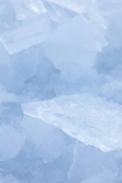 Superficie Del Hielo Triturado — Foto de Stock