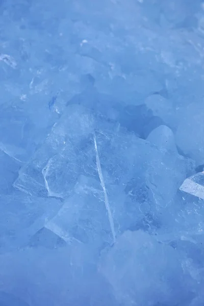 Superficie Del Hielo Triturado — Foto de Stock