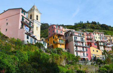 milli park 5 terre İtalya Manarola tipik evleri
