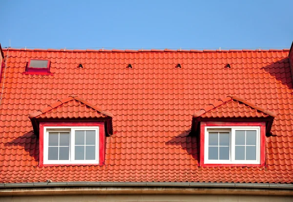 Red roof — Stock Photo, Image