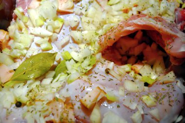 sığır filetosu hazırlanıyor