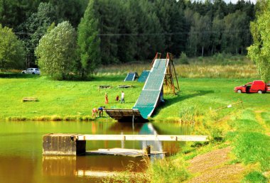Yaz aylarında sıçrama tahtası