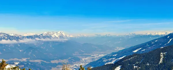 Panorama van de Alpen — Stockfoto