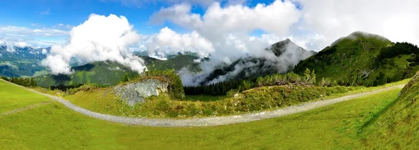 Panorama van de Alpen — Stockfoto