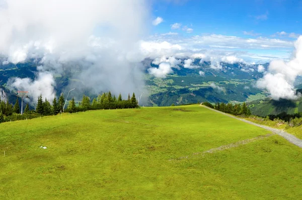 Panorama van de Alpen — Stockfoto