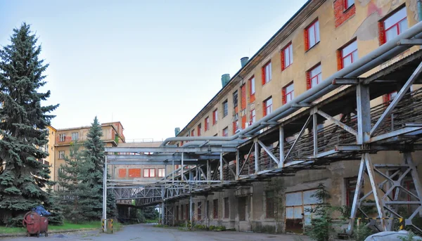 철거 건물의 파노라마 — 스톡 사진