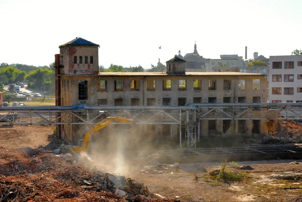 Demolition of building — Stock Photo, Image