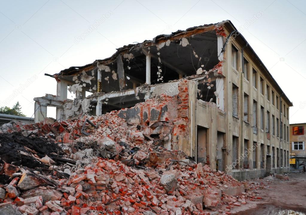 Demolition of building