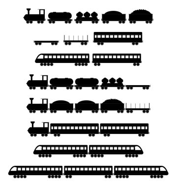 nice train vagons, locomotives