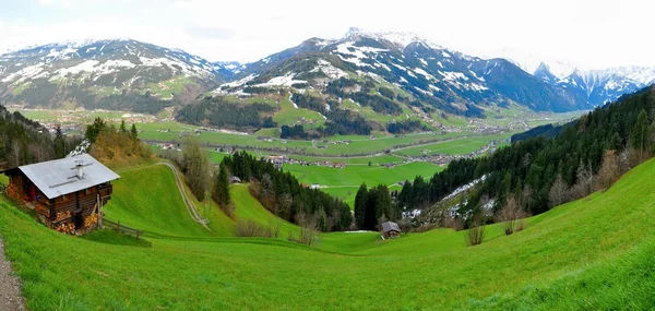 Panorama Alp — Zdjęcie stockowe