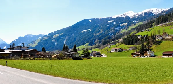 Panorama van de Alpen — Stockfoto