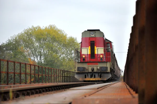 Goederen trein — Stockfoto