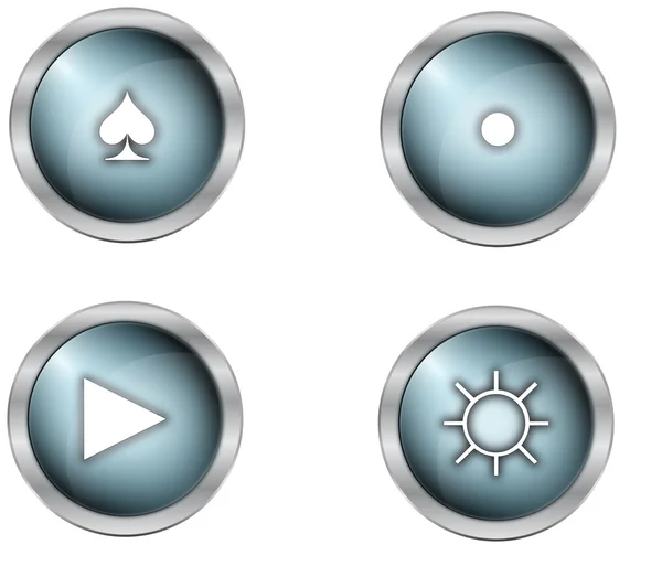 Buttons and symbols — Stock Photo, Image