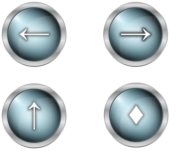 Buttons and symbols — Stock Photo, Image