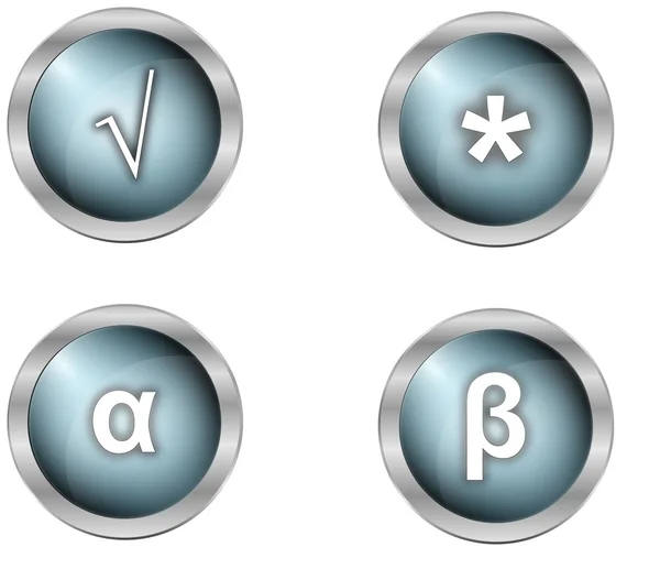 Buttons and symbols — Stock Photo, Image