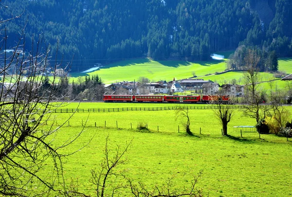 アルプス鉄道 — ストック写真