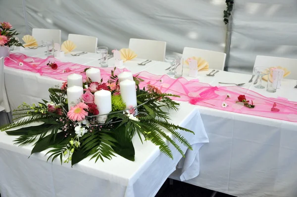 Wedding table — Stock Photo, Image