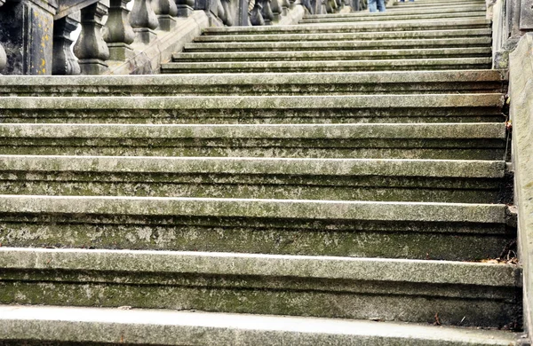 Kamenné schody — Stock fotografie