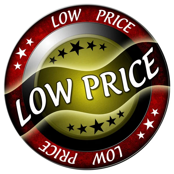 Low price icon — Stock Photo, Image