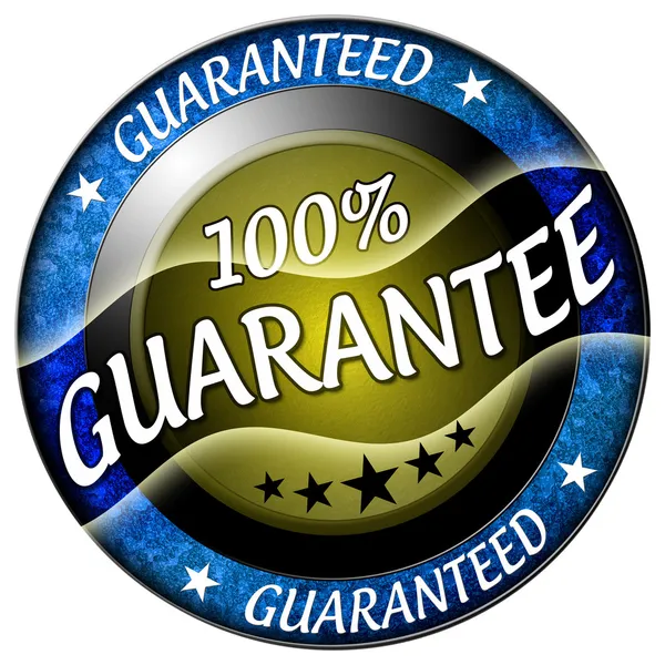 100 guarantee icon — Stock Photo, Image