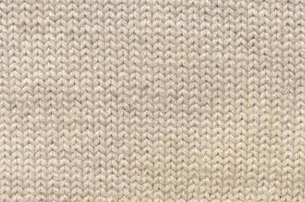 Textura de punto beige — Foto de Stock