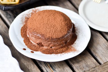 Banoffee veya banoffee turtası, pasta veya tiramisu keki.