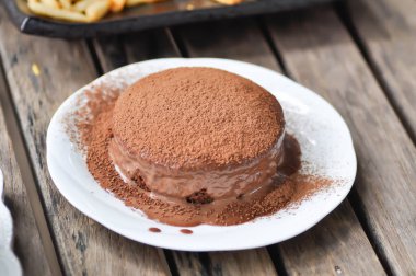 Banoffee veya banoffee turtası, pasta veya tiramisu keki.