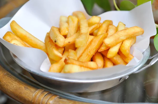 French Fries Ketchup Fried Potato Fries —  Fotos de Stock