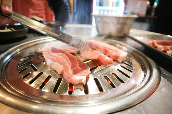 Grilled Pork Grilled Pork Oven Korean Grilled Pork — Stockfoto