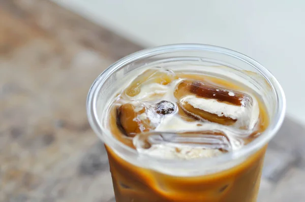 Coffee Iced Coffee Iced Cappuccino Coffee Serve — Stok Foto