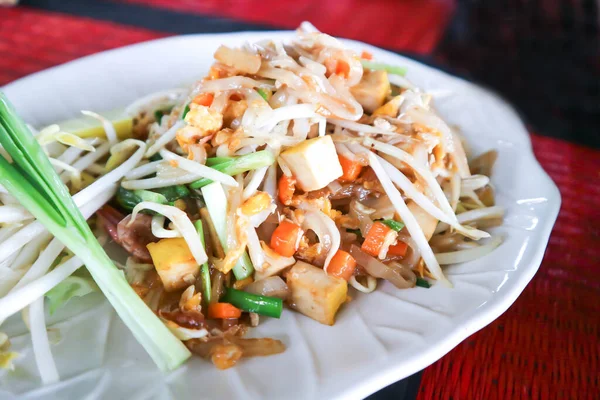 noodles or stir fried noodles, Thai noodles or Pad Thai for serve