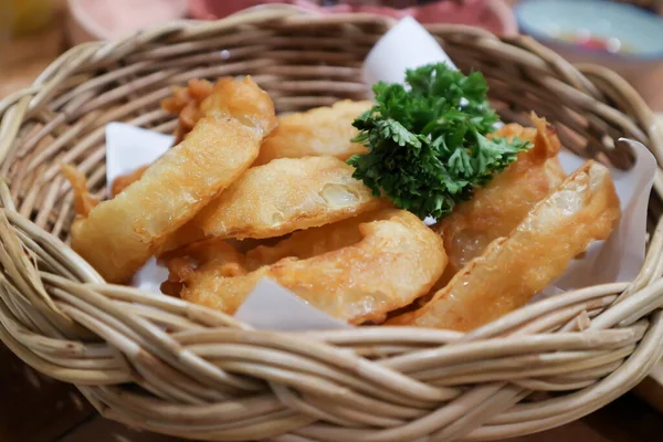 Anillo Cebolla Cebolla Frita Cebolla Frita Verduras Fritas — Foto de Stock