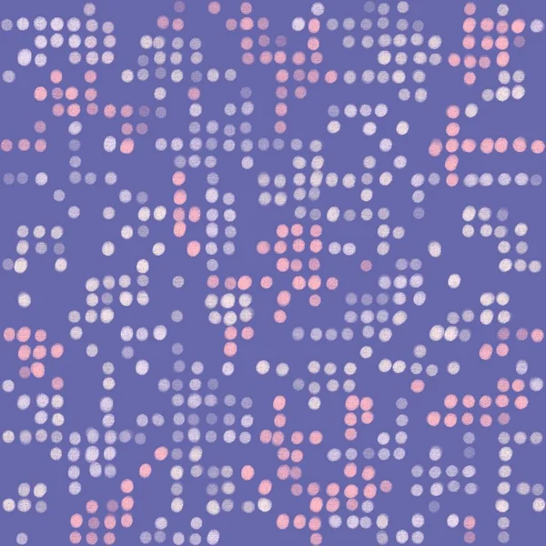 Pirk dots on very peri backround, creative and fun seamless pattern — стоковое фото