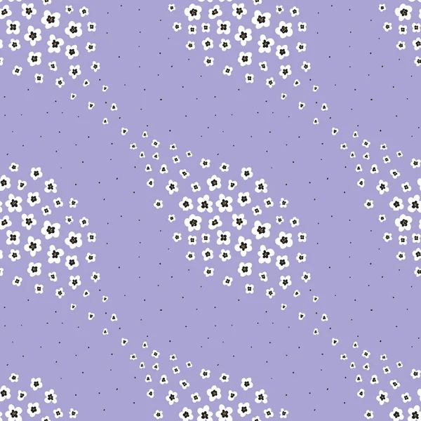 Peri mor arkaplan üzerinde dandik el çizimleri olan vektörsüz desen arkaplanı