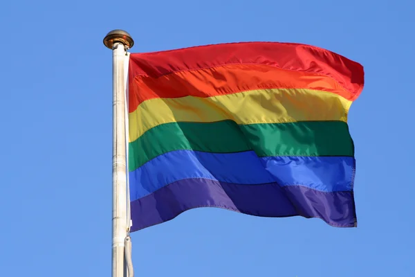 Rainbow flag — Stock Photo, Image