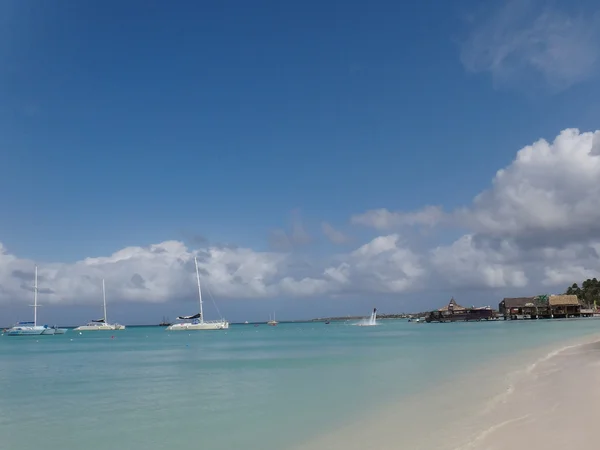 Praia de Aruba — Fotografia de Stock