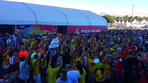 WORLDCUP fanów — Zdjęcie stockowe